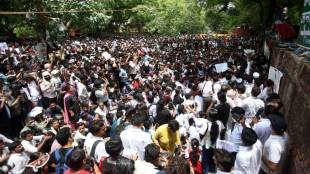 delhi jantar mantar neet protest lathi charge | rahul gandhi sonam wangchuk health update | maharashtra students delhi protest bharat banait nagpur | loksatta marathi news updates