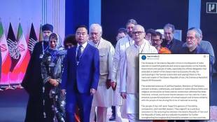 Khamenei funeral ceremony in Tehran with foreign delegations | Iran embassy thanks India for attending Ali Khamenei funeral | खमेनेई यांच्या अंत्यसंस्काराला भारताचे शिष्टमंडळ उपस्थित | अमेरिकेच्या धमकीनंतर १३ देश खमेनेई यांच्या अंत्यसंस्कारापासून राहिले दूर