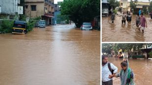 Lonavala Maval Flood situation waterlogging | Pune Mumbai Expressway Closed near tunnel | लोणावळा मावळ पूर परिस्थिती | मुंबई पुणे द्रुतगती मार्ग दरड वाहतूक बंद