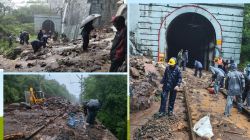 Mumbai Pune Railway Landslide: मुंबई-पुणे रेल्वे मार्गावर दरड कोसळली; आतापर्यंत १६ गाड्या रद्द, तर अनेक गाड्यांचे मार्ग बदलले