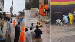 Alandi Flood Rescue: आळंदीत पूरपरिस्थिती गंभीर! इंद्रायणी नदीच्या पुरातून ४०८ भाविकांची सुखरूप सुटका; १५० गायींचाही वाचवला जीव