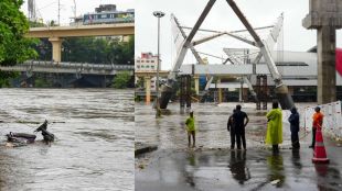 Pune Rains live flood updates today | Mutha river water discharge from Khadakwasla dam | पुण्यात मुसळधार पाऊस पूरस्थिती | मुठा नदीतून विसर्ग भिडे पूल पाण्याखाली