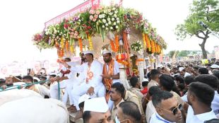 Sant Tukaram Maharaj Palkhi Sohala live processing | Baramati Palkhi Update Ajit Pawar missing tribute | संत तुकाराम महाराज पालखी सोहळा बारामती | काटेवाडी पालखी रिंगण सोहळा