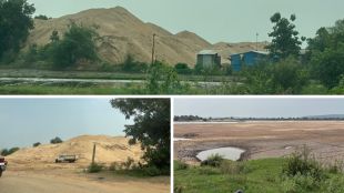 Bhandara Illegal Sand Mining spot at Wainganga river | Wainganga River Sand Smuggling tractor vehicles | भंडारा वैनगंगा नदी अवैध वाळू उपसा | भंडारा वाळू माफिया आणि राजकीय वरदहस्त बातमी