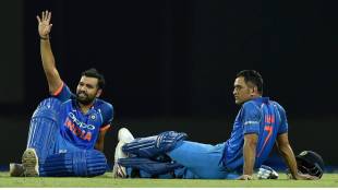 rohit sharma mahendra singh dhoni