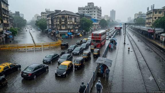 mumbai rain updates | thane palghar orange alert | dadar waterlogging traffic jam | mumbai weather forecast imd updates