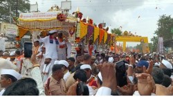 सातारा: संतश्रेष्ठ श्री ज्ञानेश्वर माऊलींच्या पालखीचे जिल्ह्यात भक्तीमय वातावरणात साताऱ्यात आगमन