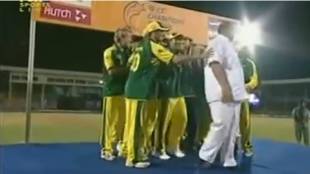 australian team after winning champions trophy pushed sharad pawar