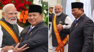 PM Modi Indonesia Visit award ceremony | Prabowo Subianto praise Modi during bilateral meet | पंतप्रधान मोदी इंडोनेशिया दौरा सर्वोच्च नागरी सन्मान | राष्ट्राध्यक्ष प्रबोवो सुबियांतो आणि पंतप्रधान नरेंद्र मोदी