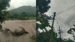 महावितरण कर्मचाऱ्यांचे धाडस : जुन्नरमध्ये भर पावसात नदी पात्रात उतरून…