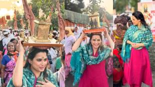 prajakta gaikwad attend pandharpur wari 2026