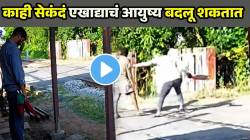 खरा हीरो हाच! भरधाव ट्रेनसमोर मद्यधुंद माणसाला वाचवण्यासाठी देवासारखा आला ‘तो’ धावून! रेल्वे गेटमनचा VIDEO व्हायरल