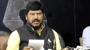 Ramdas Athawale Karad visit | Ramdas Athawale on Uddhav Thackeray | Republican Party of India RPI protest Karad | Ram Mandir trust scam investigation SIT UP