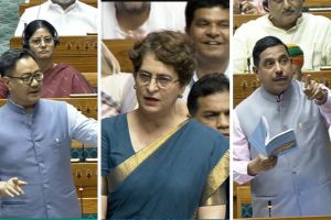 Priyanka Gandhi Lok Sabha Speech Exam Reform Bill | Pralhad Joshi Priyanka Gandhi Clash Parliament | प्रियांका गांधी लोकसभा भाषण | परीक्षा सुधारणा विधेयक प्रल्हाद जोशी वाद