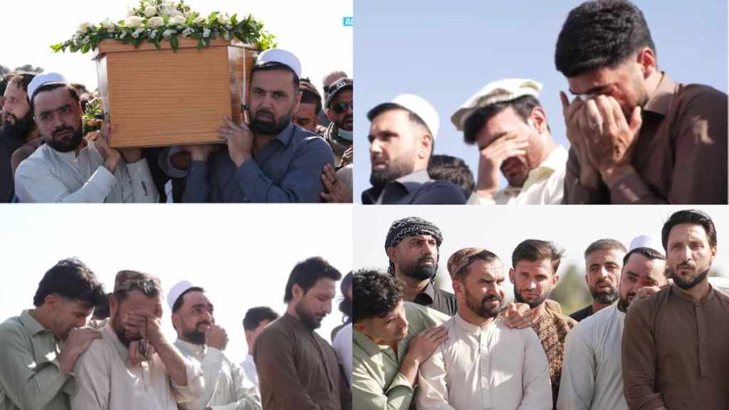 Shapoor Zadran Funeral Video Afghanistan cricketers Rashid khan rahmanhullah gurbaz mohammad nabi cries Shapoor Zadran Funeral Video Afghanistan cricketers Rashid khan rahmanhullah gurbaz mohammad nabi cries