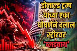 Share market crash today due to Iran US tension | Sensex Nifty fall today live updates | शेअर बाजार कोसळला सेन्सेक्स निफ्टी घसरण | गुंतवणूकदारांचे ९ लाख कोटींचे नुकसान
