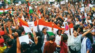 Aditya Thackeray Tiranga Andolan | Shivaji Park Youth Protest Mumbai | Gen Z Protest Mumbai Dadar | Thackeray MNS Leader Amit Thackeray Support