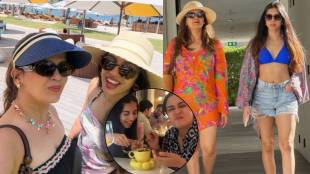sonali khare daughter sanayaah 18th birthday amruta khanvilkar