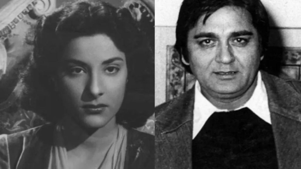 Nargis Dutt and Sunil Dutt old rare photo with daughter Priya Dutt and Sanjay Dutt Nargis Dutt and Sunil Dutt old rare photo with daughter Priya Dutt and Sanjay Dutt