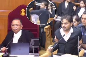 Supreme Court Uproar during hearing | Petitioner Abuses CJI in courtroom | सर्वोच्च न्यायालयात याचिकाकर्त्याचा राडा | सरन्यायाधीशांना शिवीगाळ
