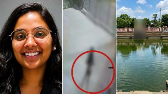 Software engineer Tejaswini death case investigation update | Hyderabad techie temple CCTV footage video mystery