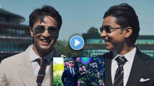 Vaibhav Sooryavanshi Wimbledon 2026 final look | Vaibhav Sooryavanshi with Abhishek Sharma at Centre Court | वैभव सूर्यवंशी विंबलडन २०२६ फायनल | अभिषेक शर्मा आणि वैभव सूर्यवंशी लंडन कोट लूक