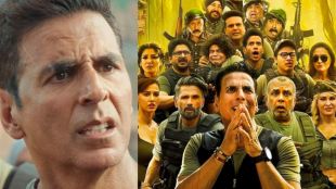 Akshay Kumar and star cast of Welcome To The Jungle movie directed by Ahmed Khan.