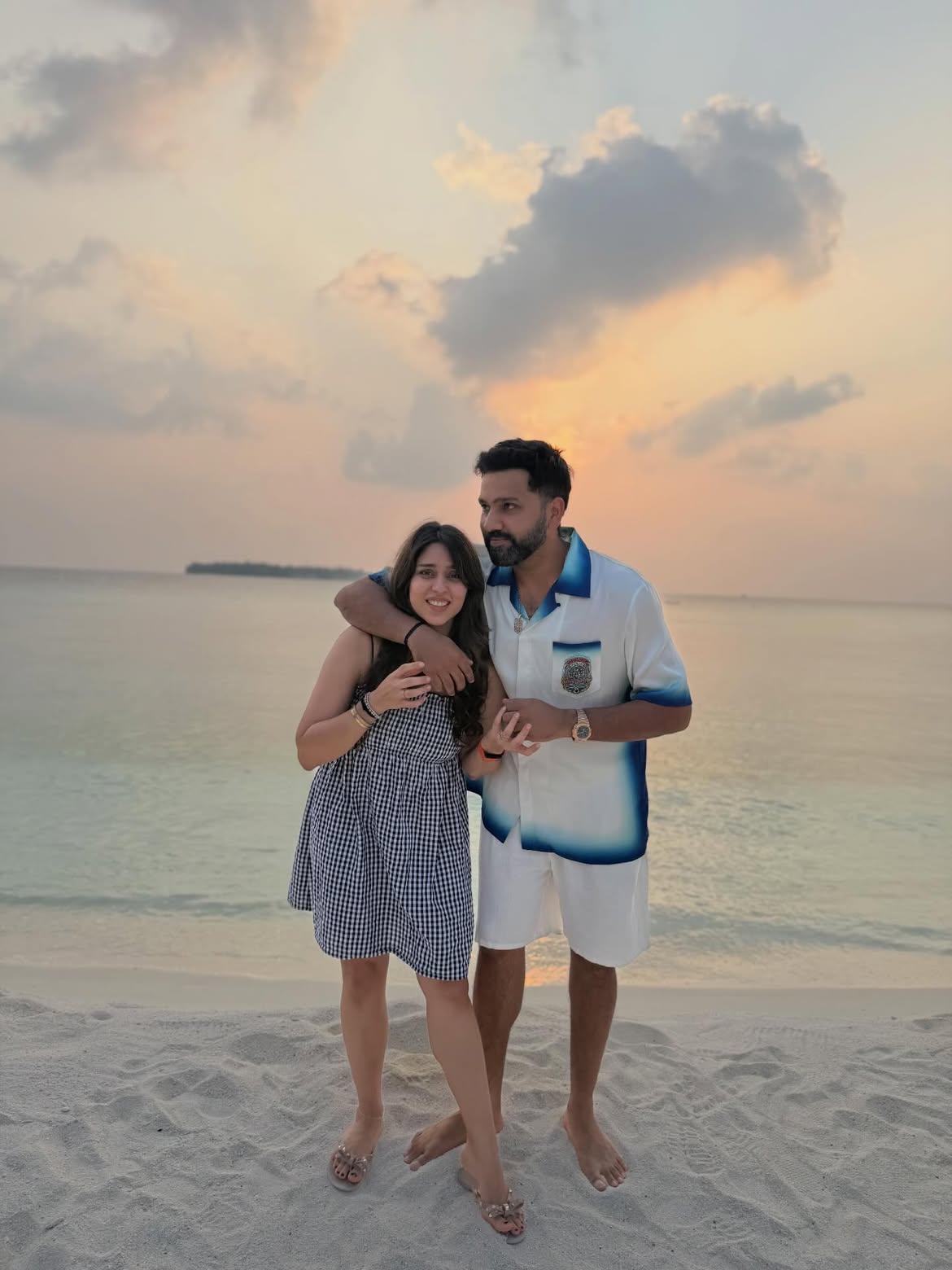 Rohit Sharma family vacation photos