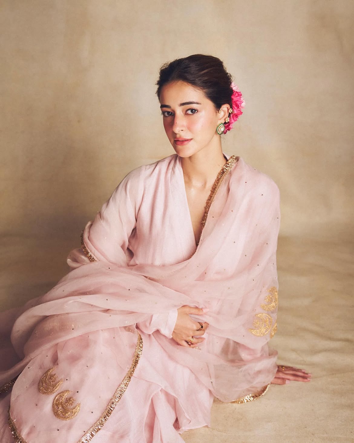 Ananya Panday Marathi Filmfare 2026 look