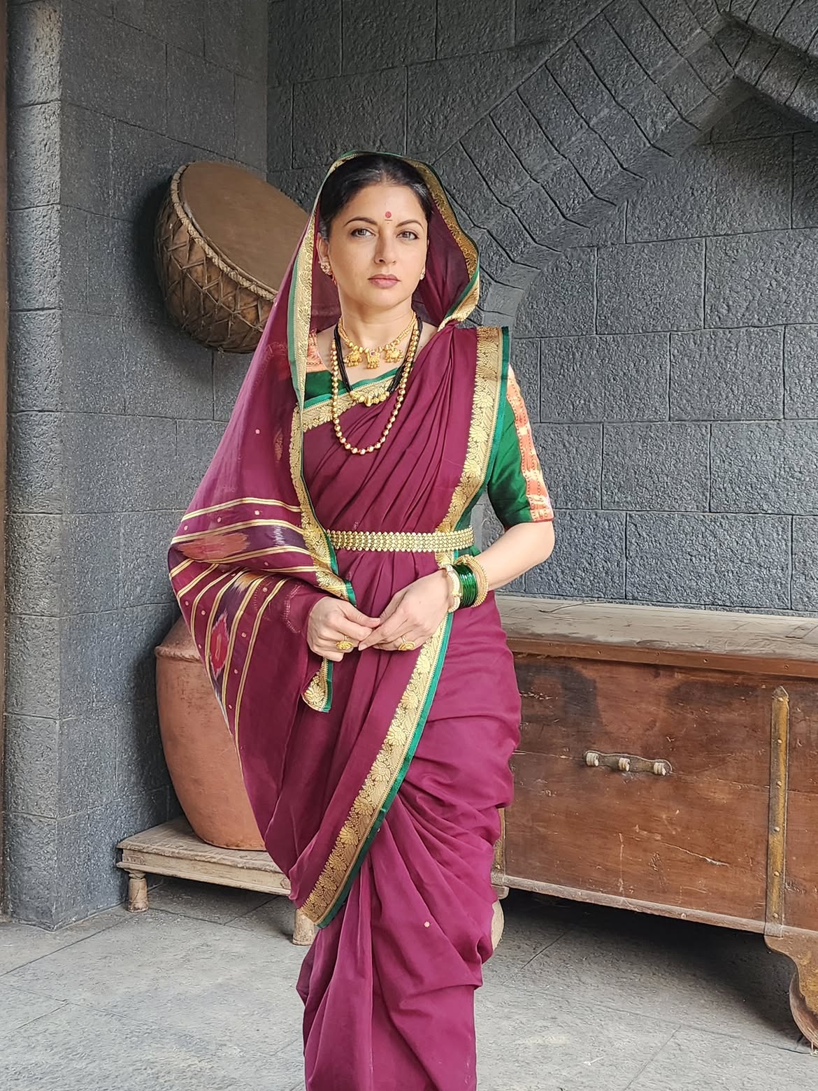 Raja Shivaji fame Bhagyashree latest photoshoot