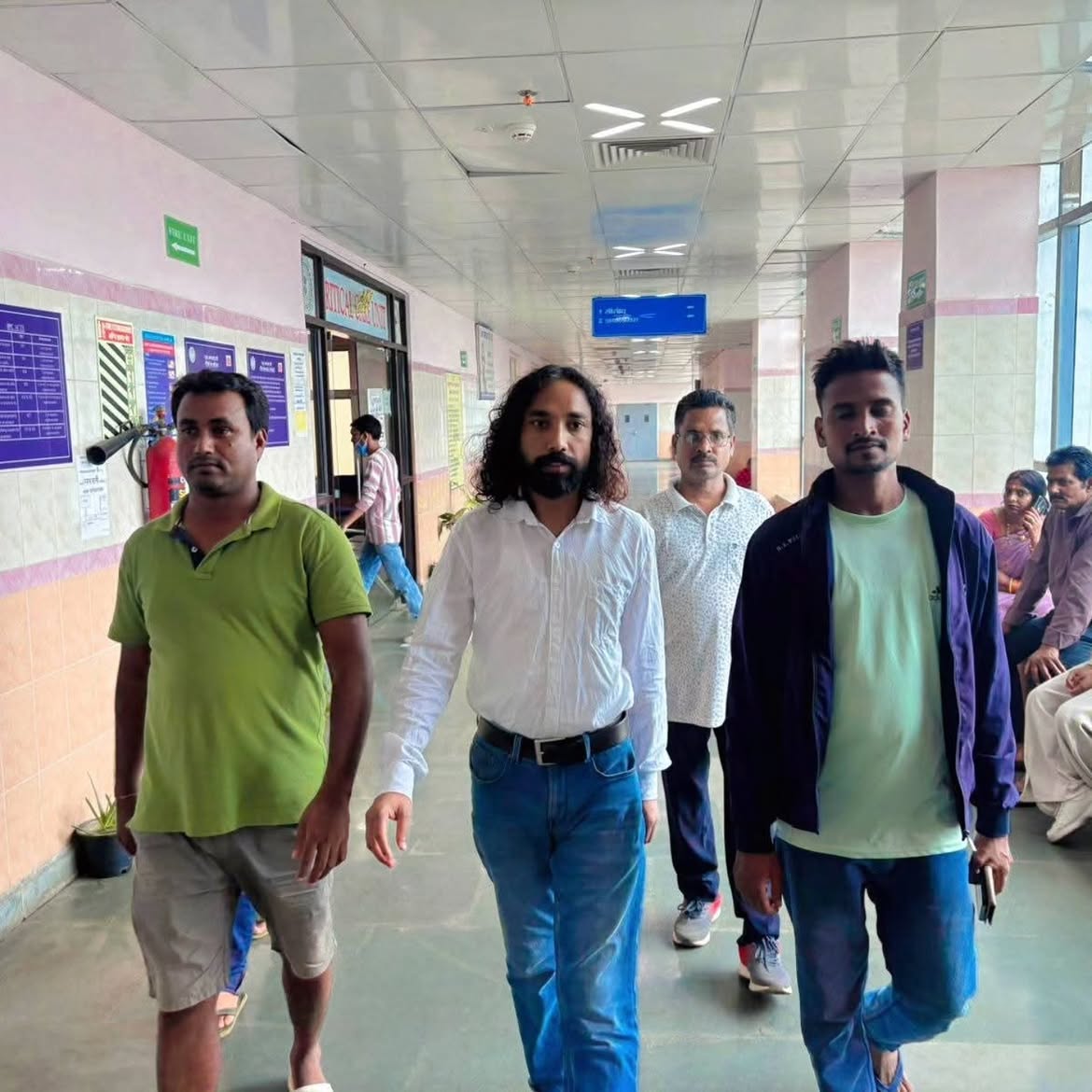 Who is student leader Devendra Nath