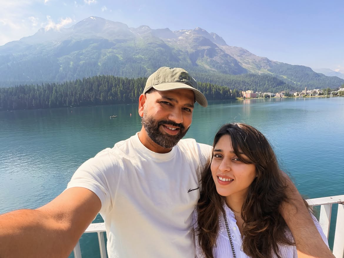 Rohit Sharma family vacation photos