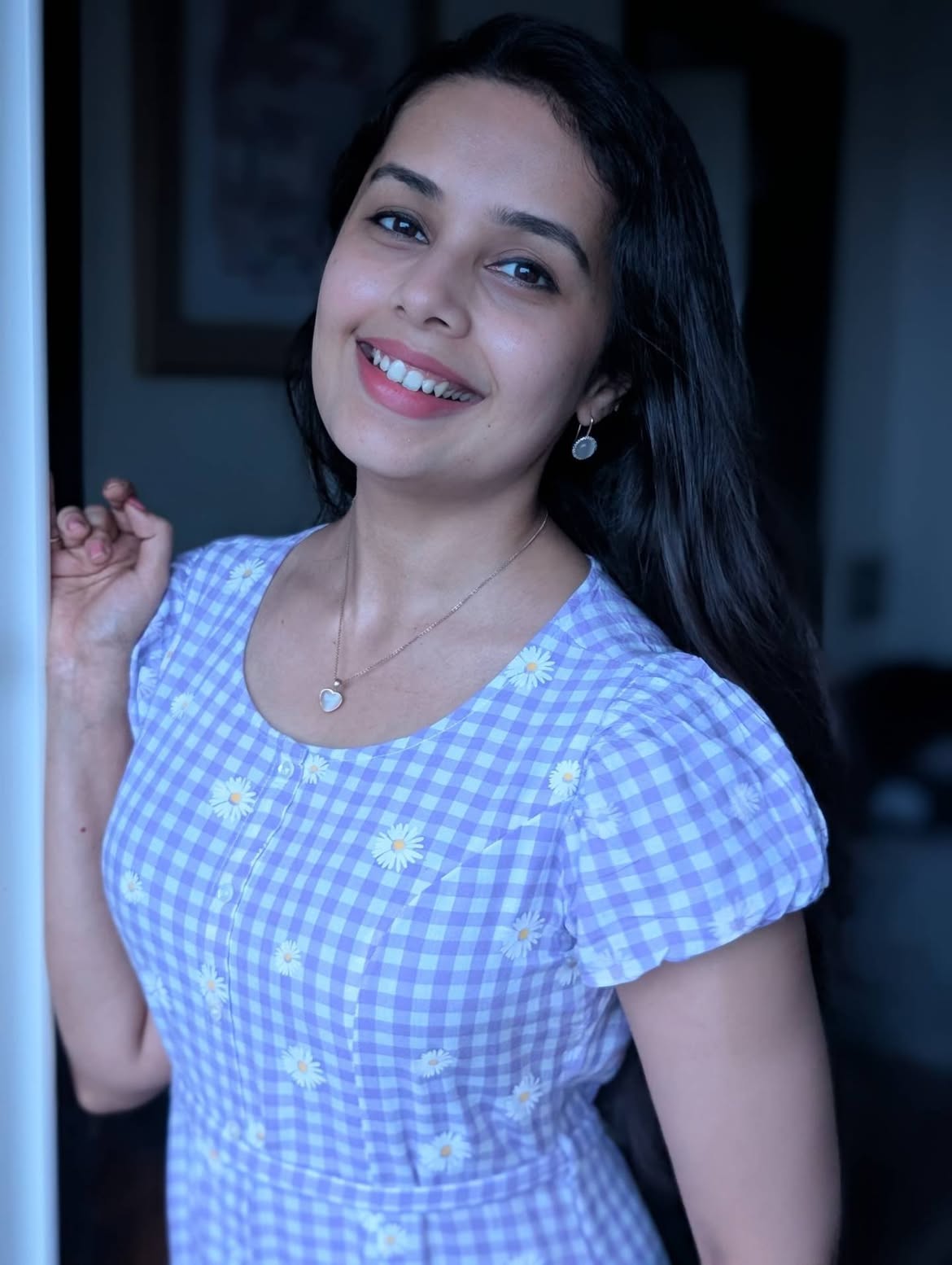 Shivani Rangole white one piece dress