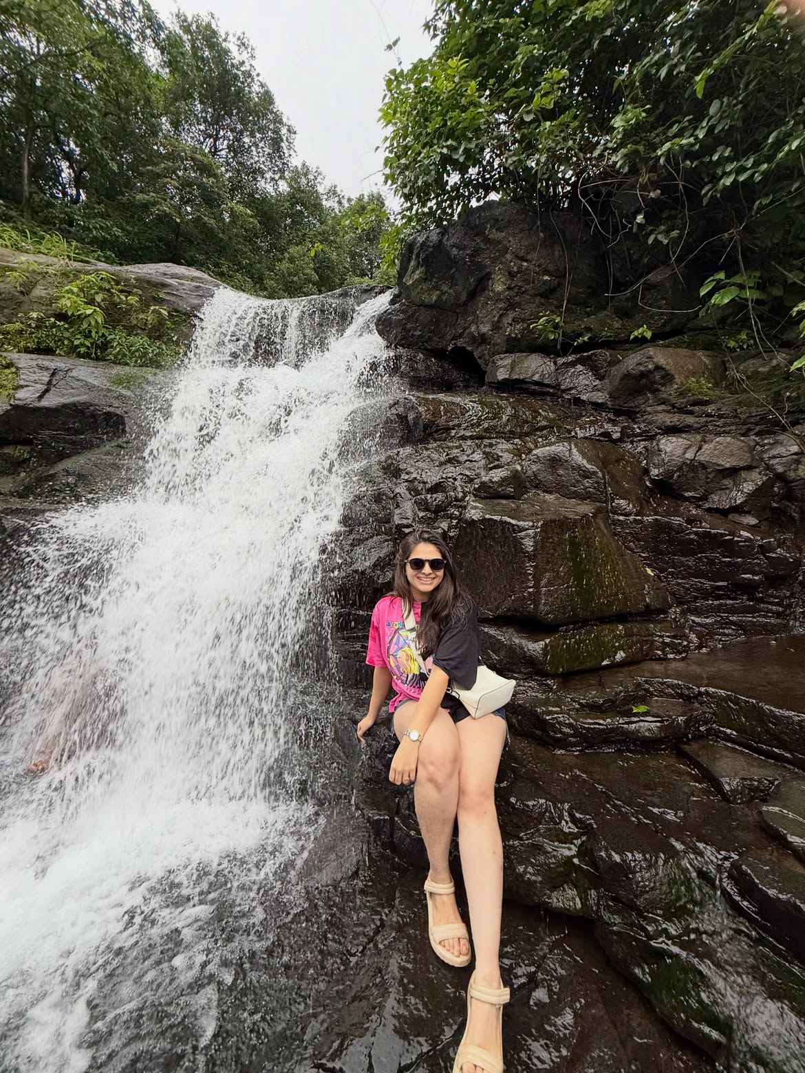 Aishwarya Shete shares stunning waterfall photos