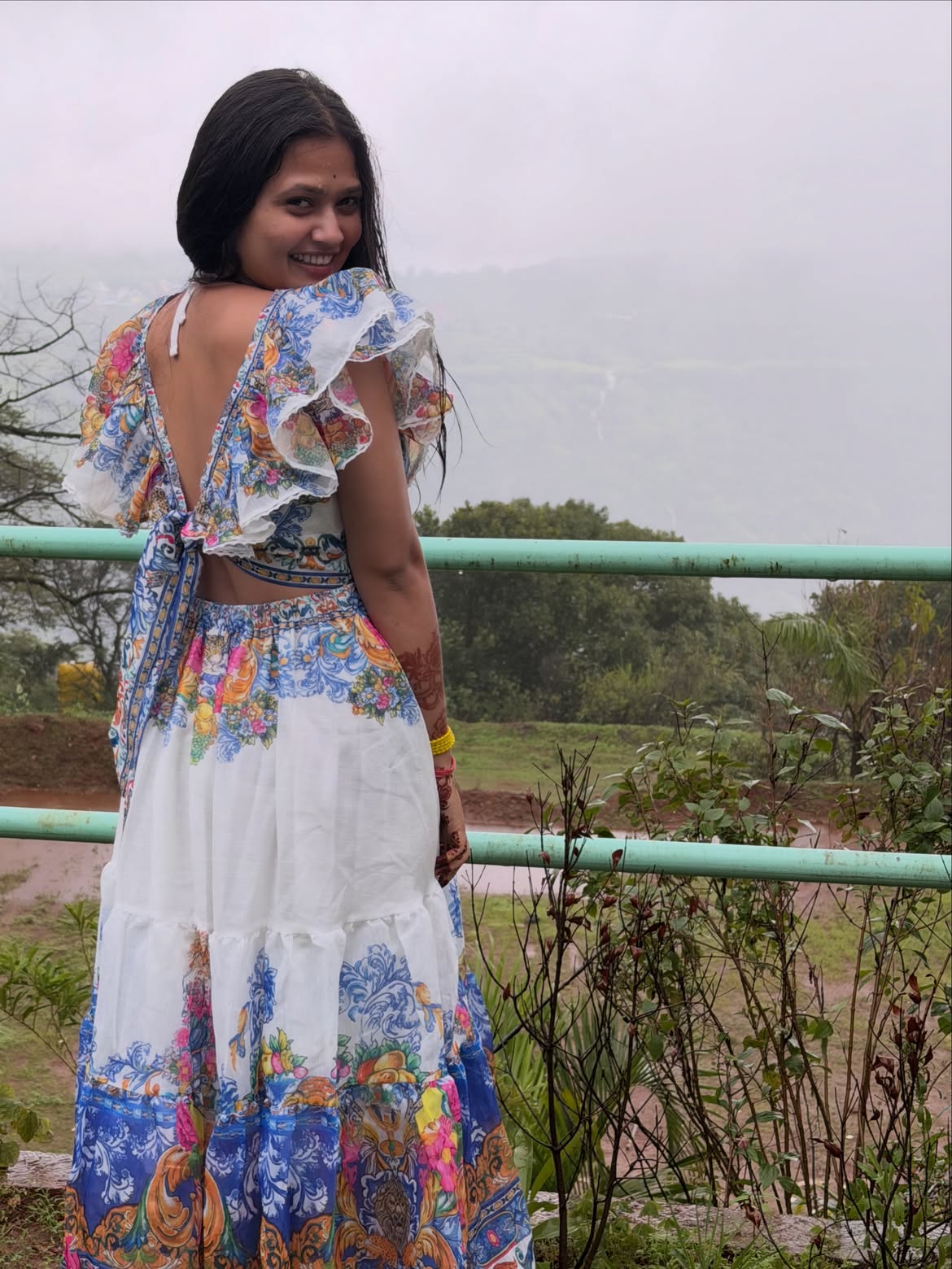 Gautami Patil rainy photoshoot photos