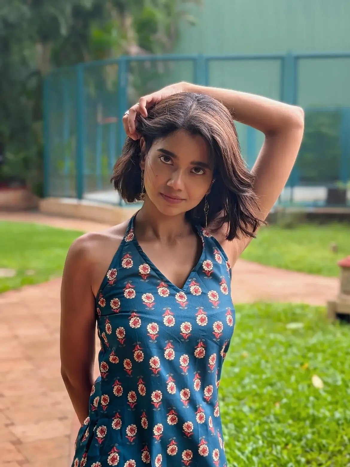 bhagyashree limaye short hair look