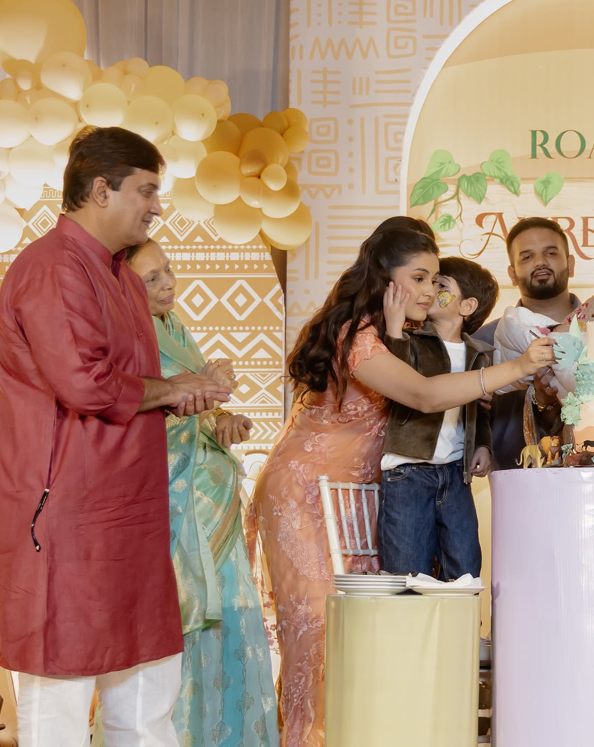 Dhananjay Mahadik grandson birthday celebration photos
