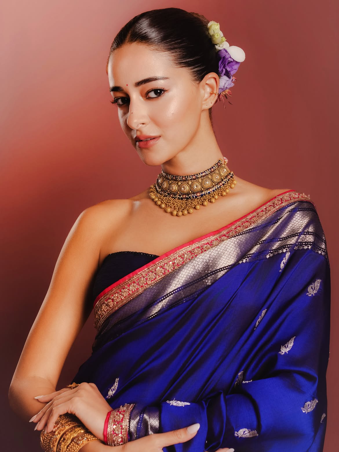 Ananya Panday Marathi Filmfare 2026 look