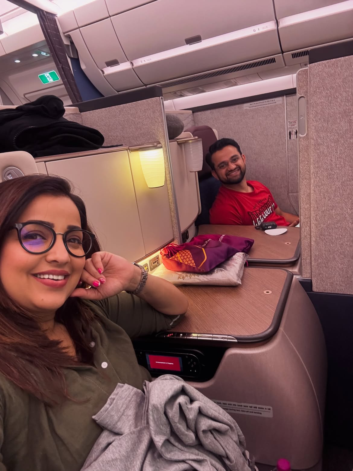 Apurva Nemlekar travels to California,