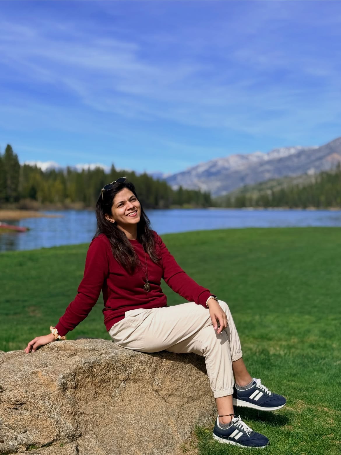 Kaumudi Walokar in Sequoia National Park