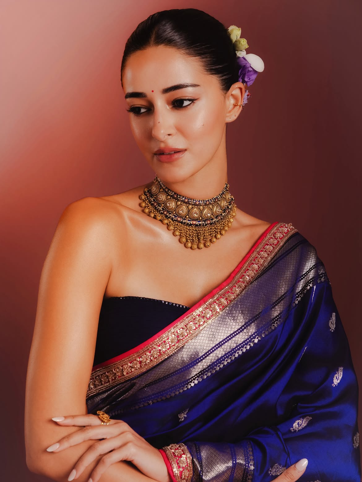 Ananya Panday Marathi Filmfare 2026 look