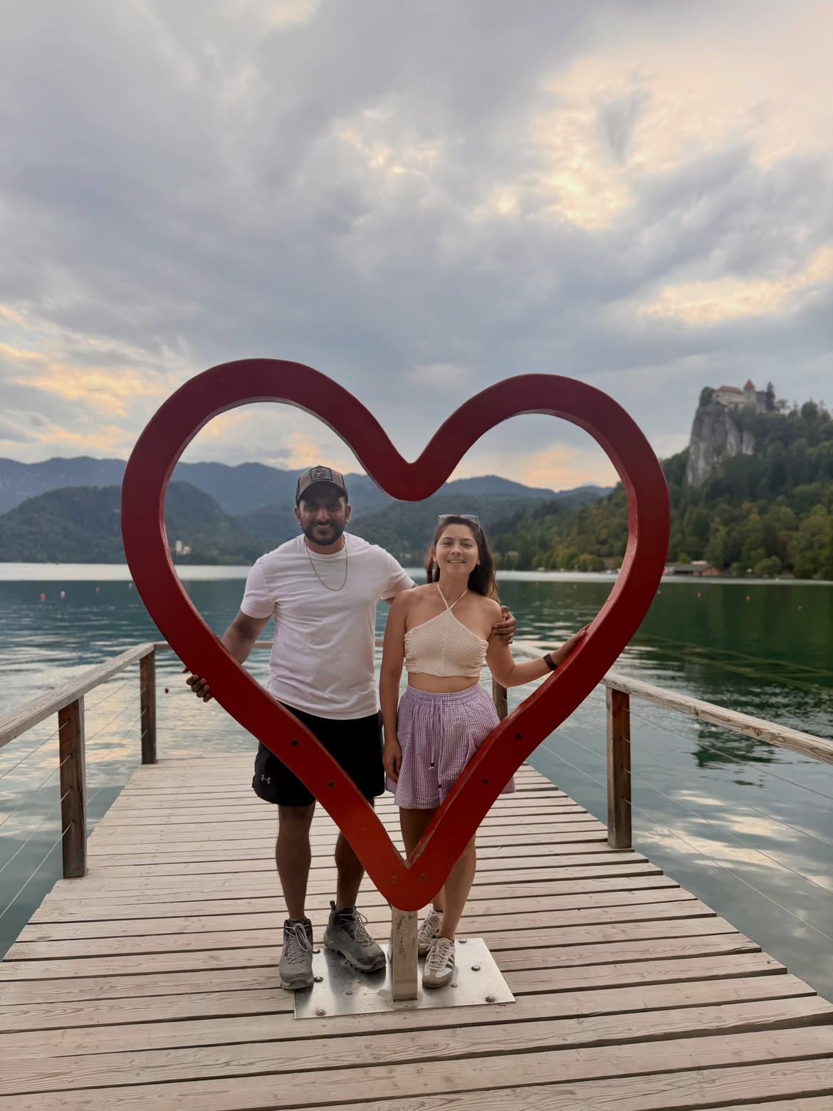 Sonalee Kulkarni europe trip photo