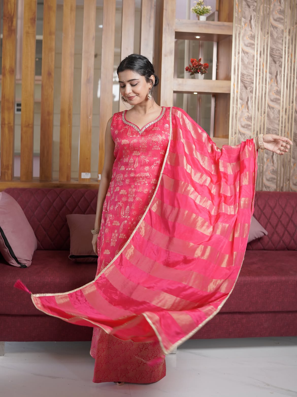 Shivani Mundhekar traditional look