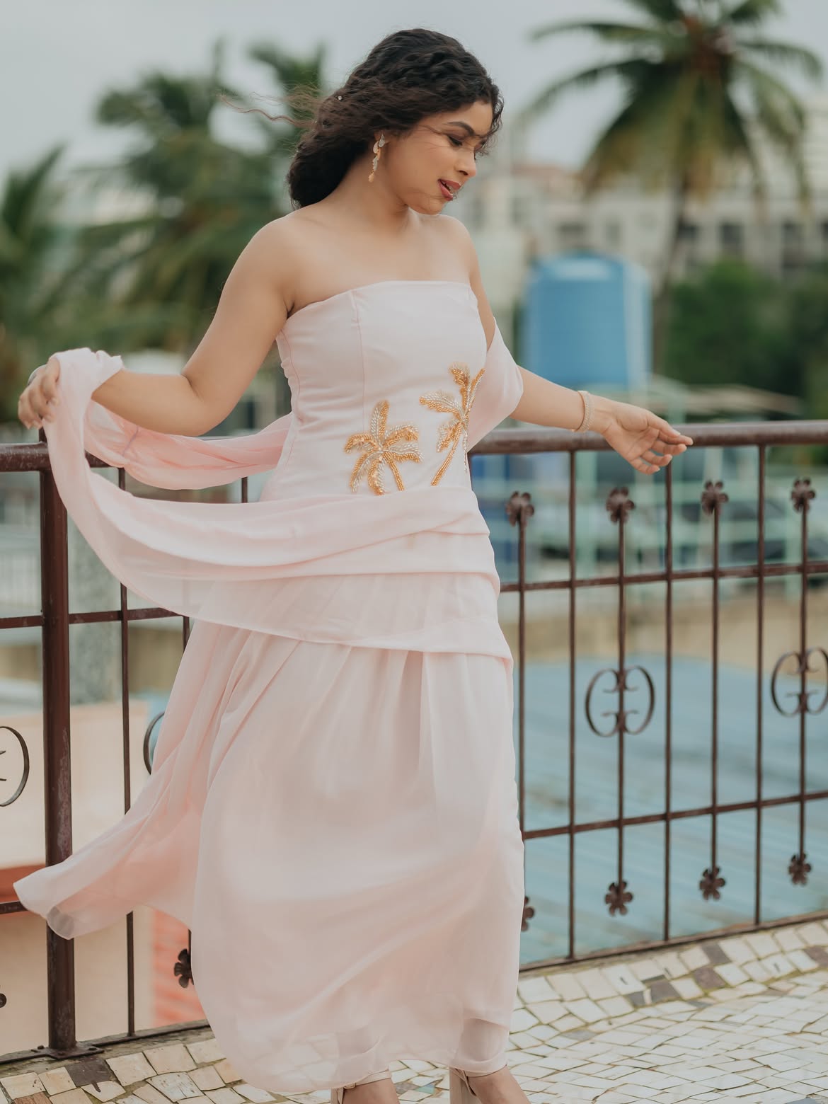 Bhagyashree Milind Filmfare Awards look