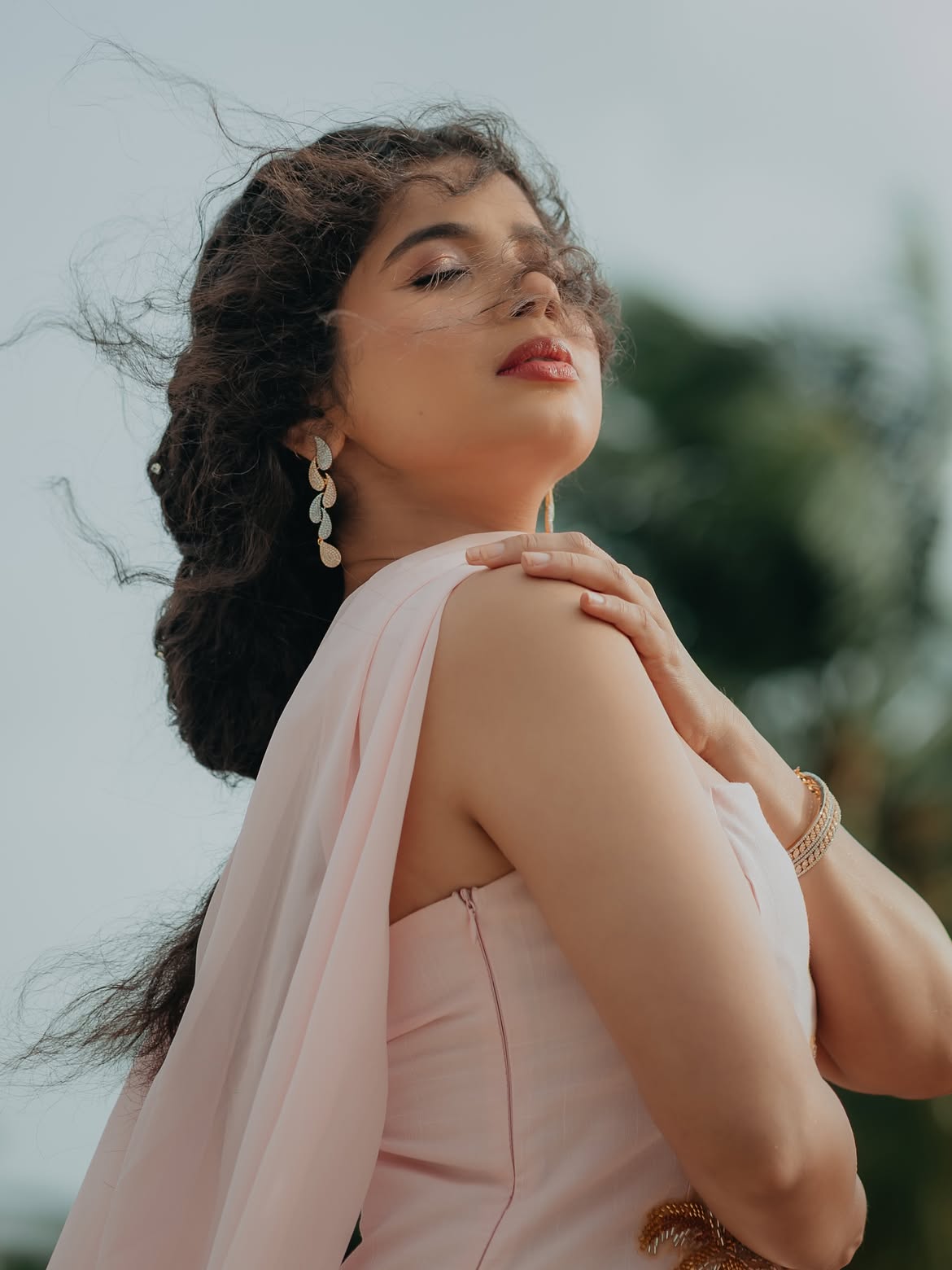 Bhagyashree Milind Filmfare Awards look