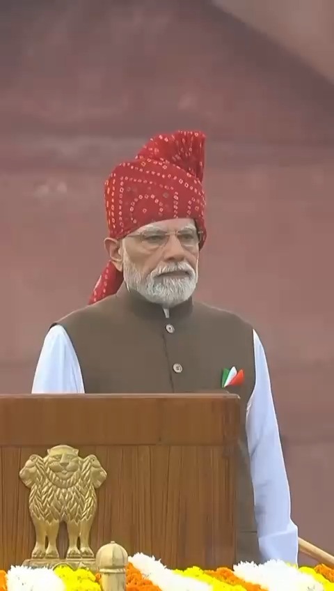 PM Modi 2026 Independence Day look