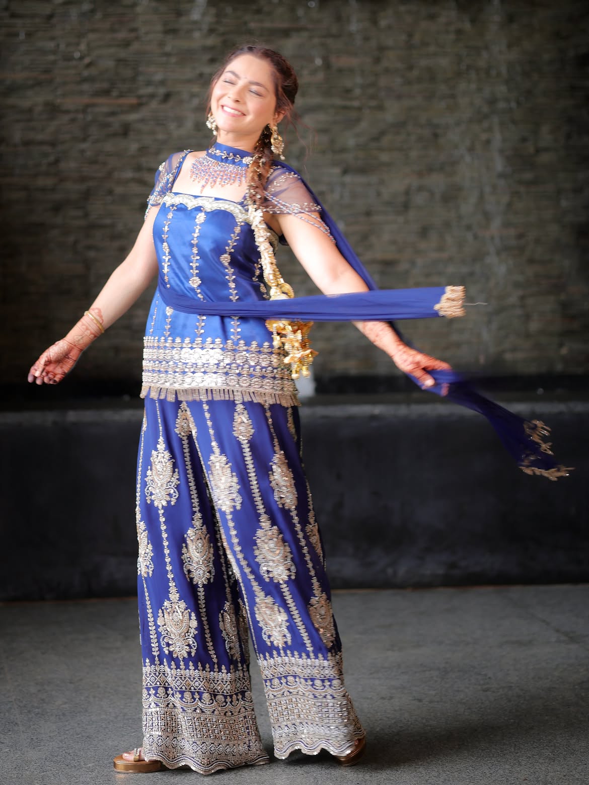 Sonalee Kulkarni Punjabi look