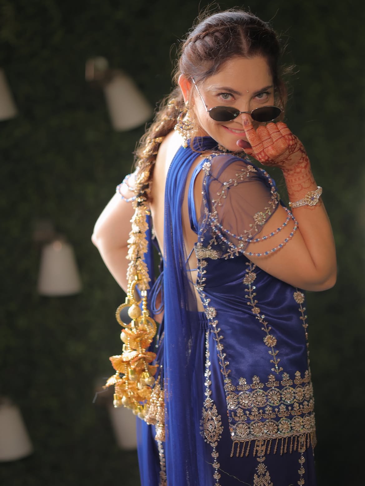 Sonalee Kulkarni Punjabi look