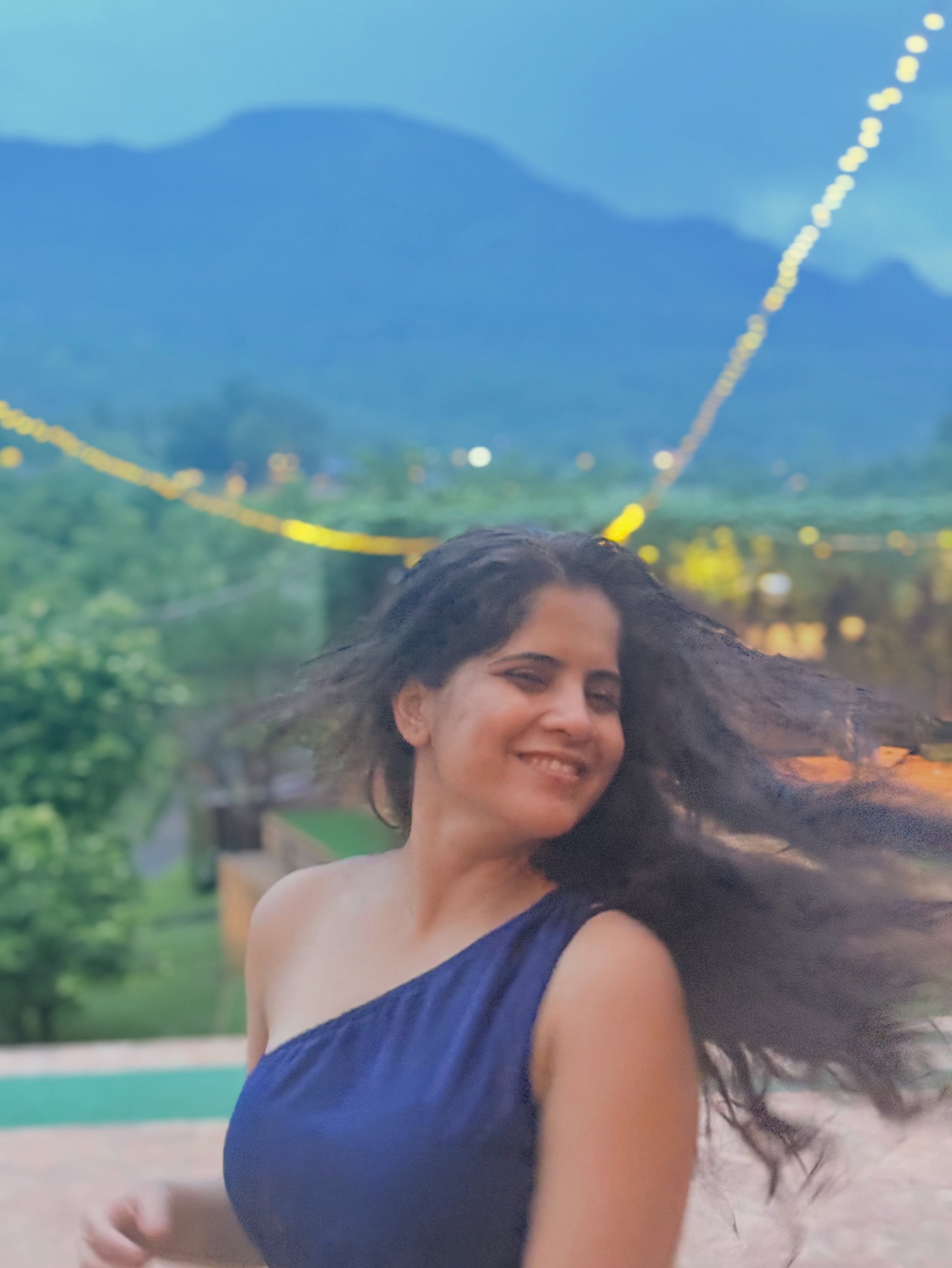 Amruta Deshmukh monsoon trip photo