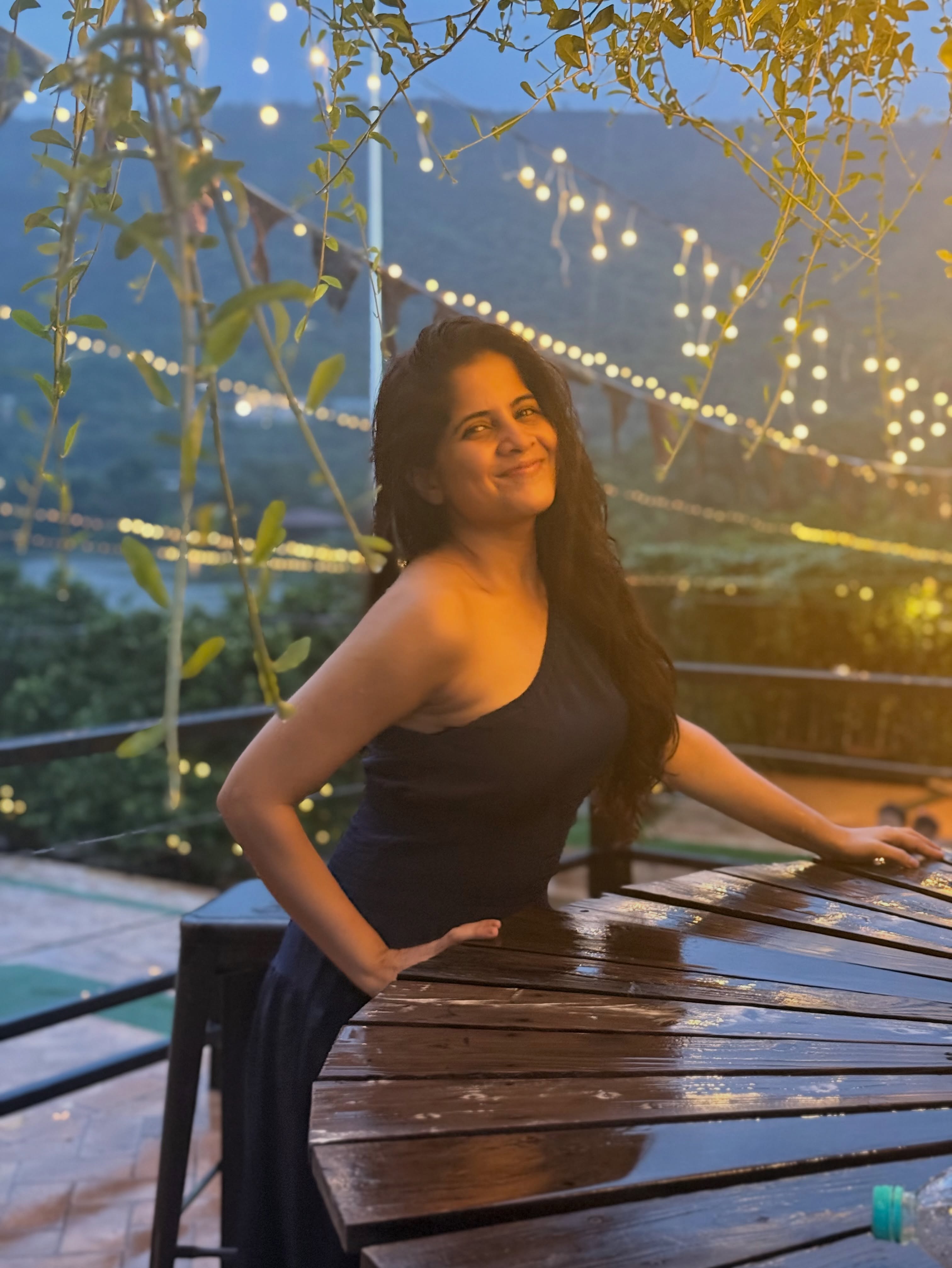 Amruta Deshmukh monsoon trip photo